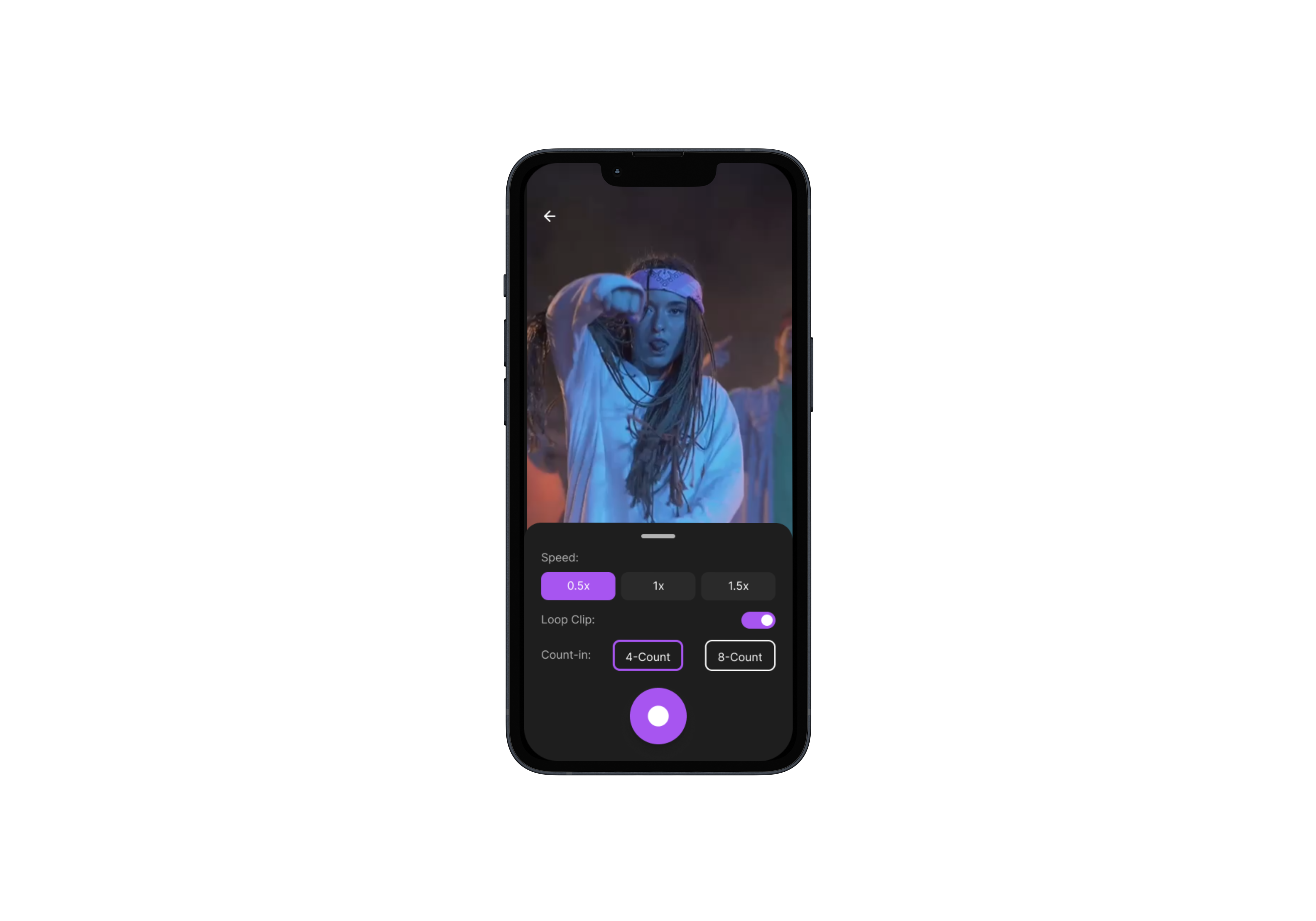 Practice Studio Feature Screenshot